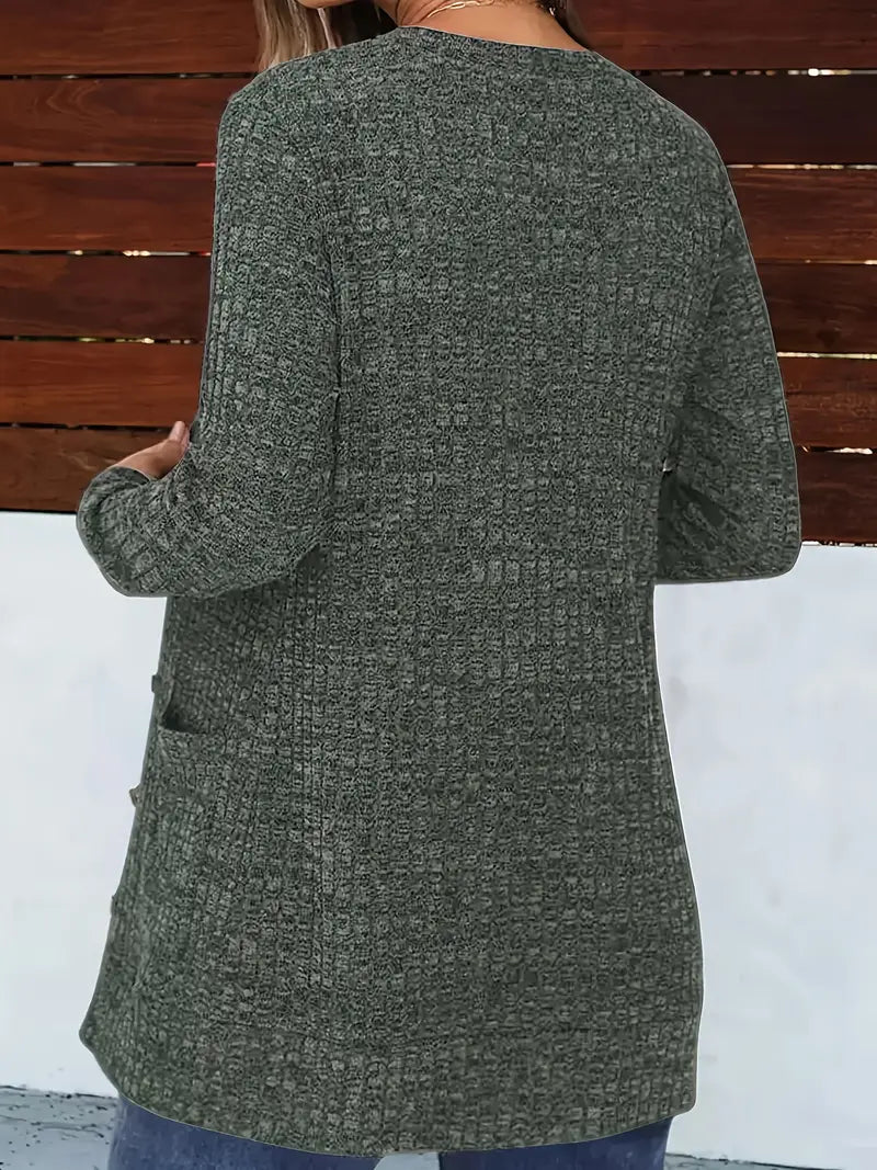 Fiorina | Buttoned Long Cardigan
