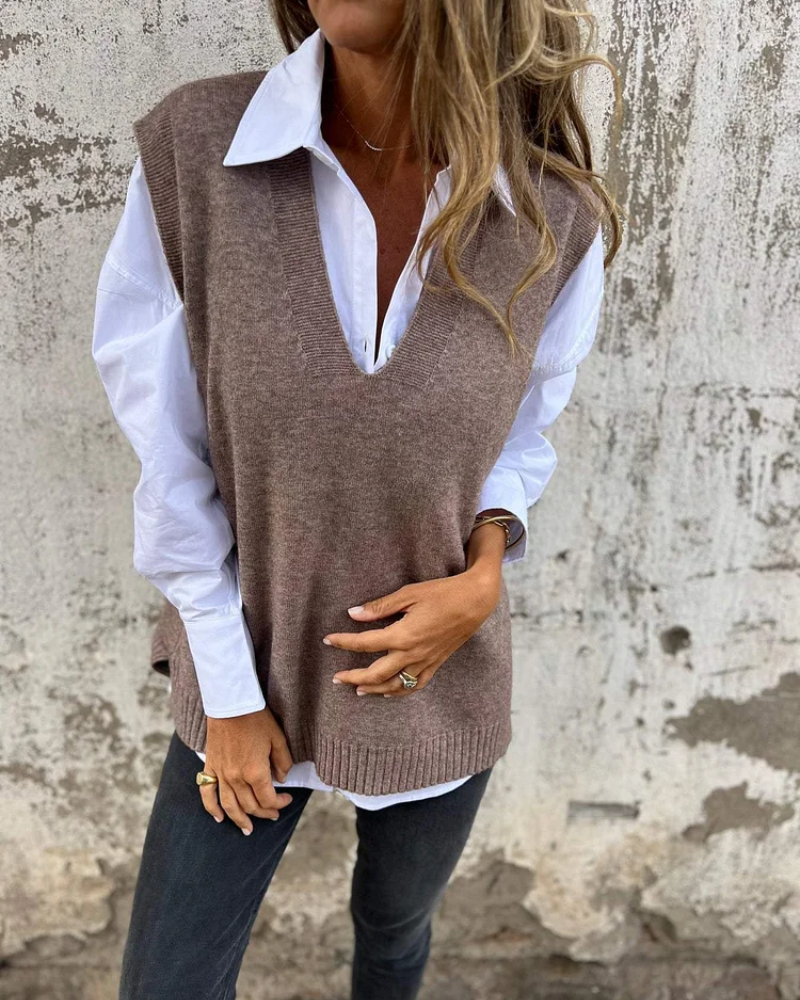 Veyonne | Knit Sweater Vest
