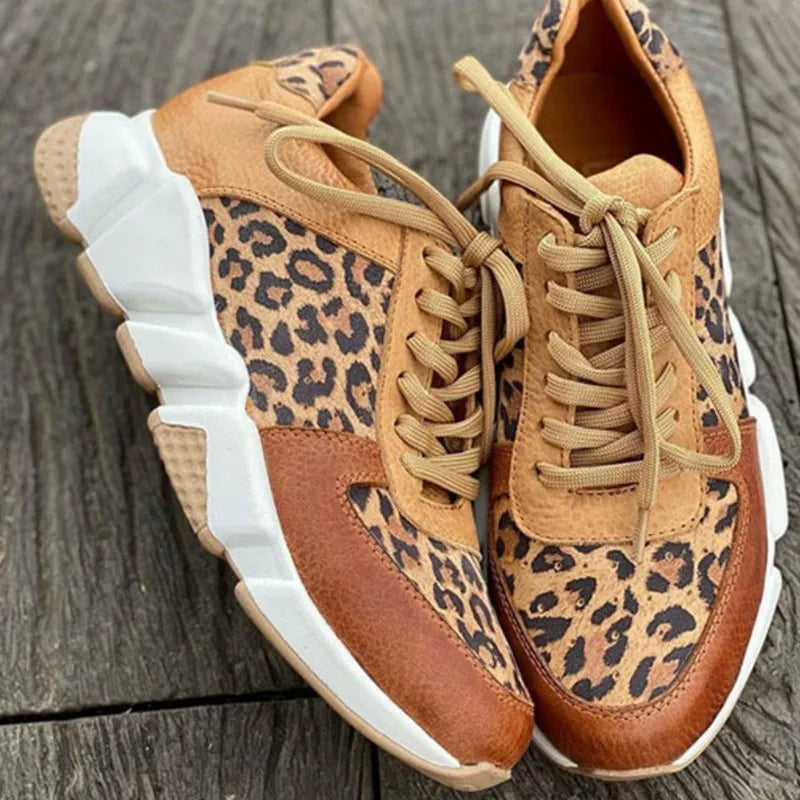 Eliana | Comfortable Leopard Sneakers
