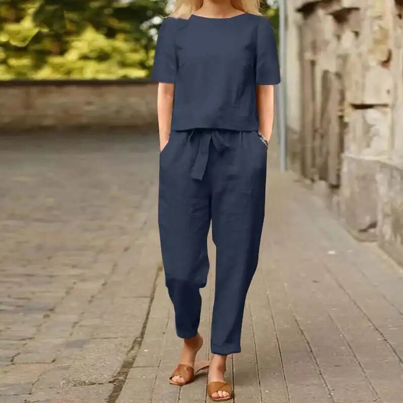 Amara | Comfortable Linen Jumpsuit