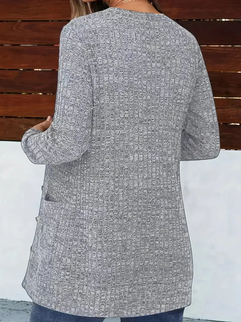 Fiorina | Buttoned Long Cardigan
