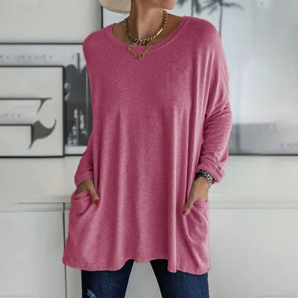 Alessandra | Relaxed Long Sleeve Top