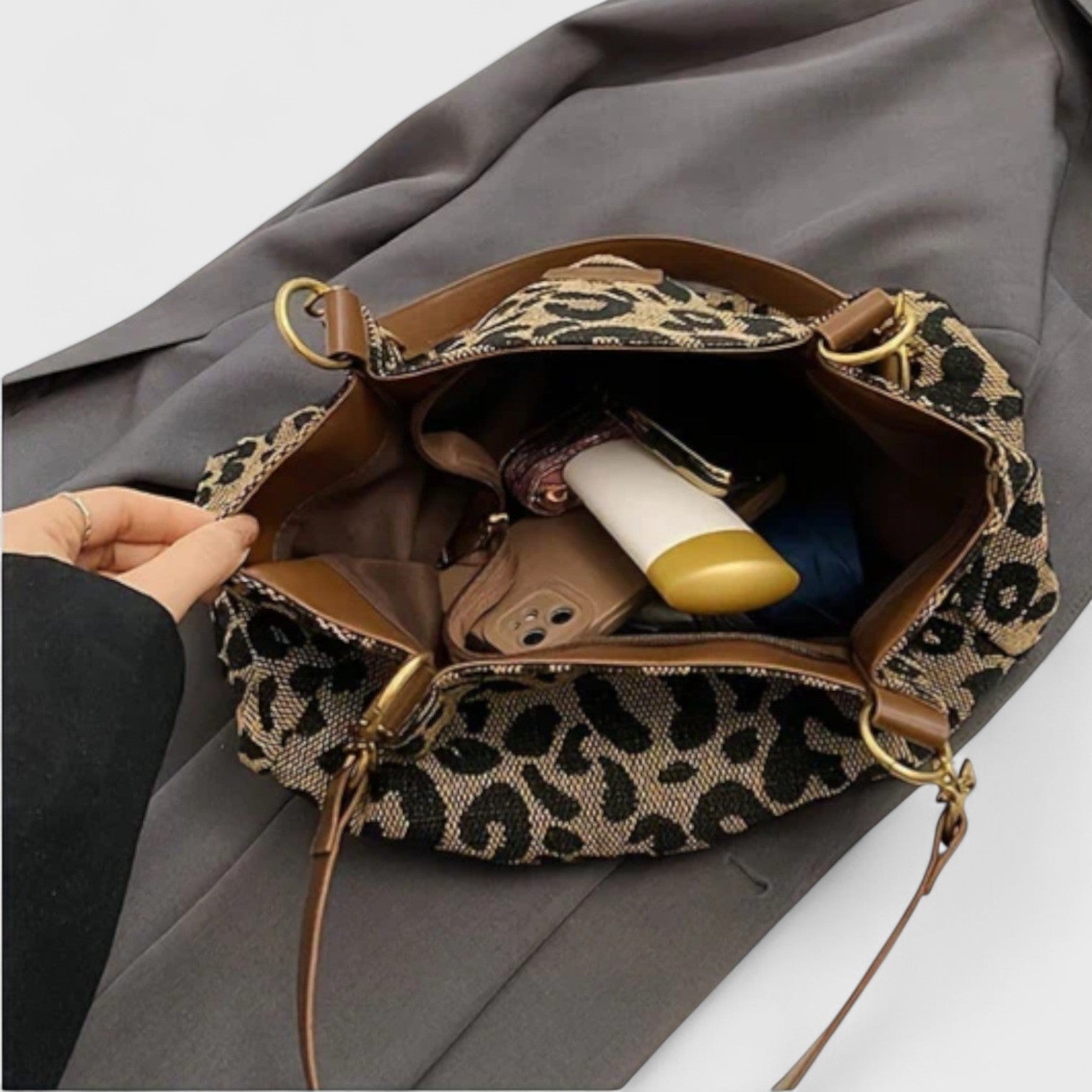 Avianne | Statement Leopard Elegance Tote