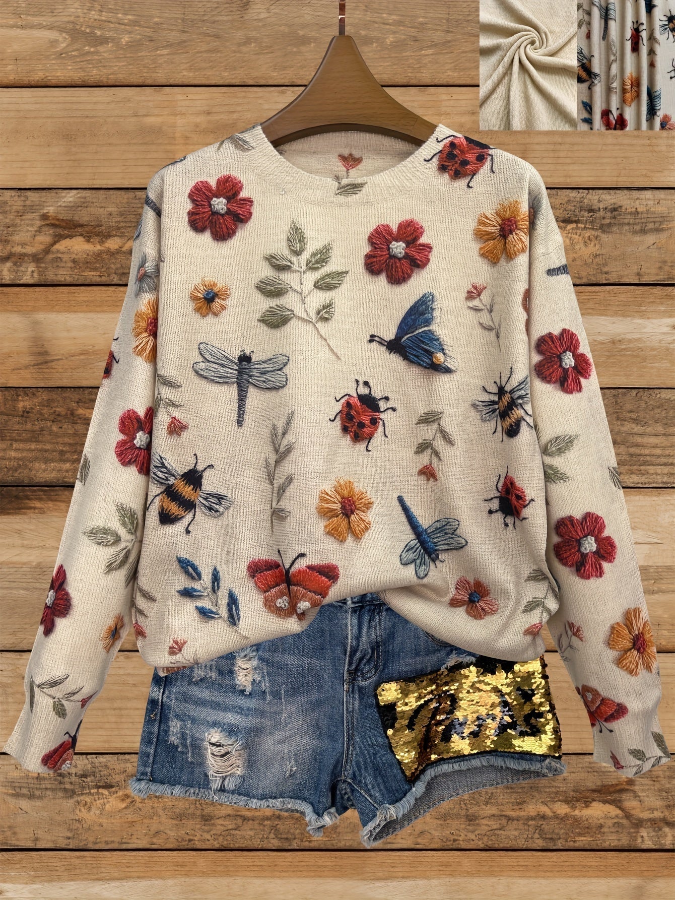 Bianca | Long Sleeve knitted Sweater