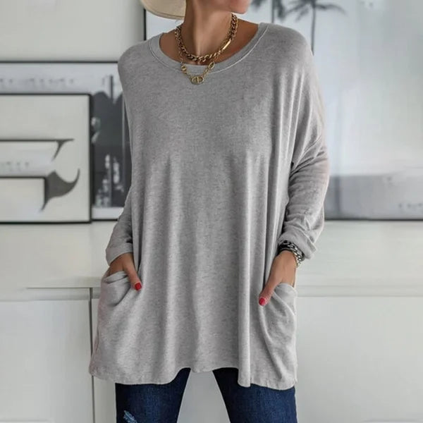 Alessandra | Relaxed Long Sleeve Top