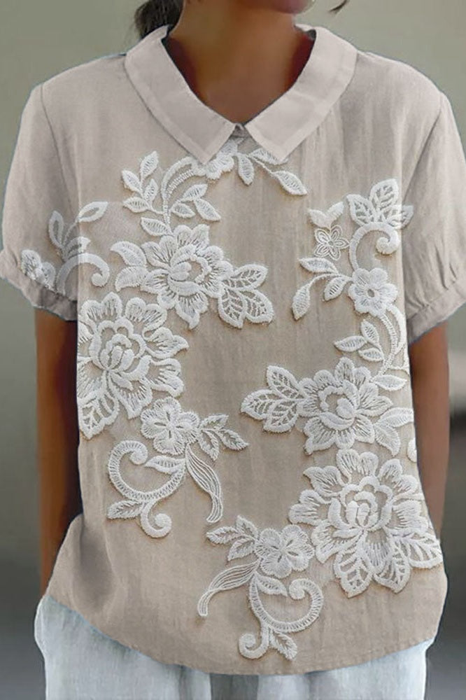Rosavelle | Blouse with Lily Collar