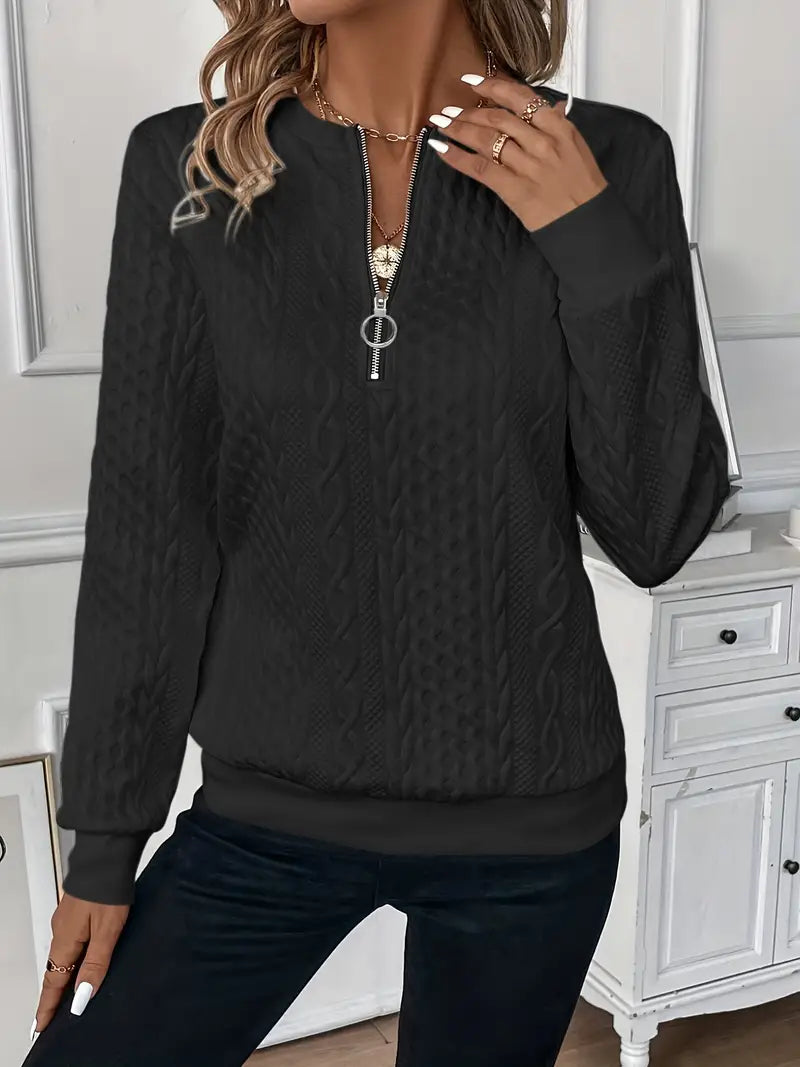 Ophelia | Sweater with Zipper