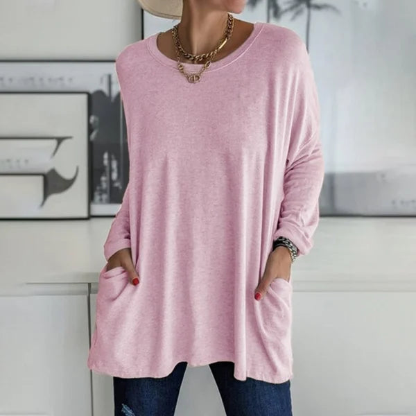 Alessandra | Relaxed Long Sleeve Top