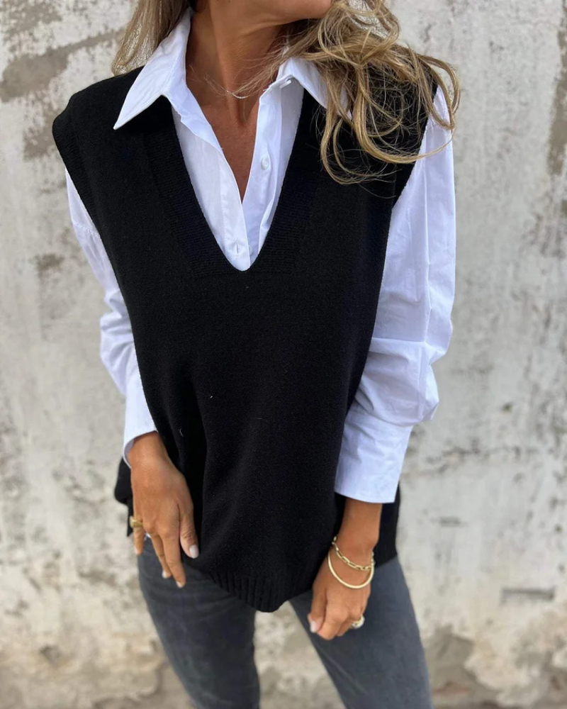 Veyonne | Knit Sweater Vest