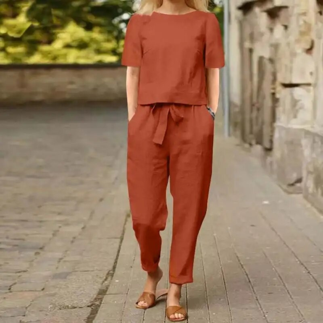Amara | Comfortable Linen Jumpsuit