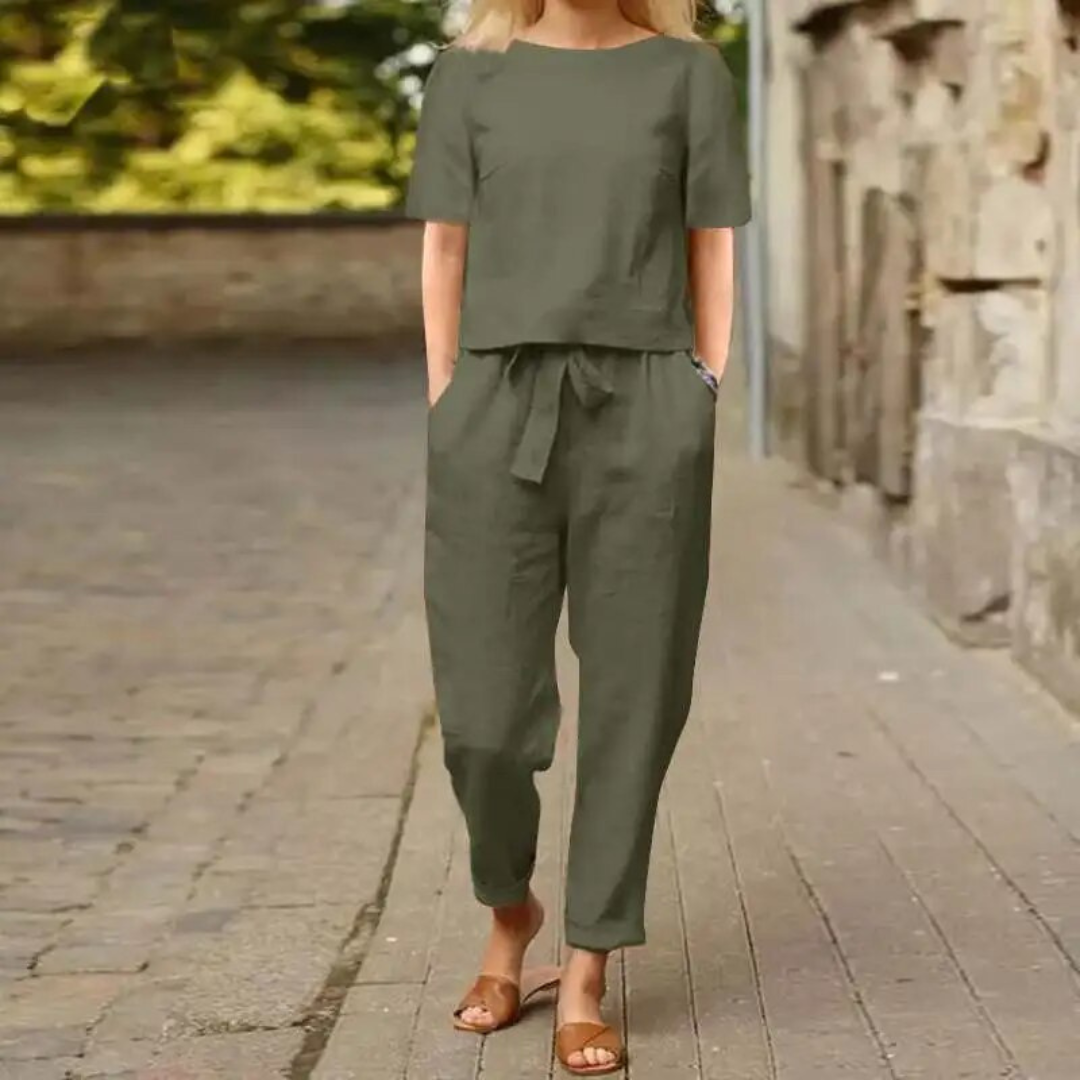 Amara | Comfortable Linen Jumpsuit