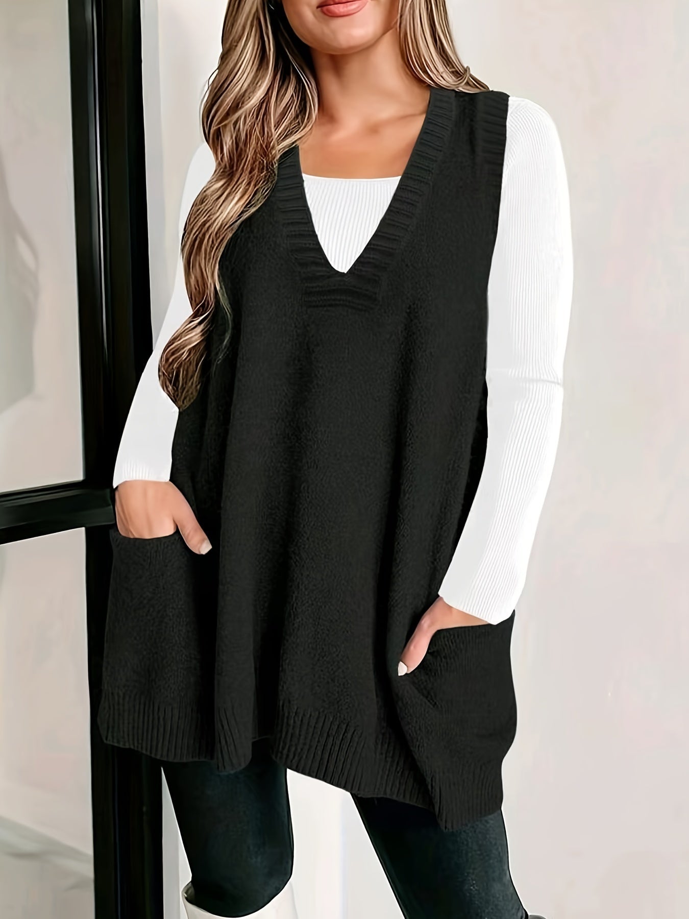 Ameliora | Casual V-Neck Vest