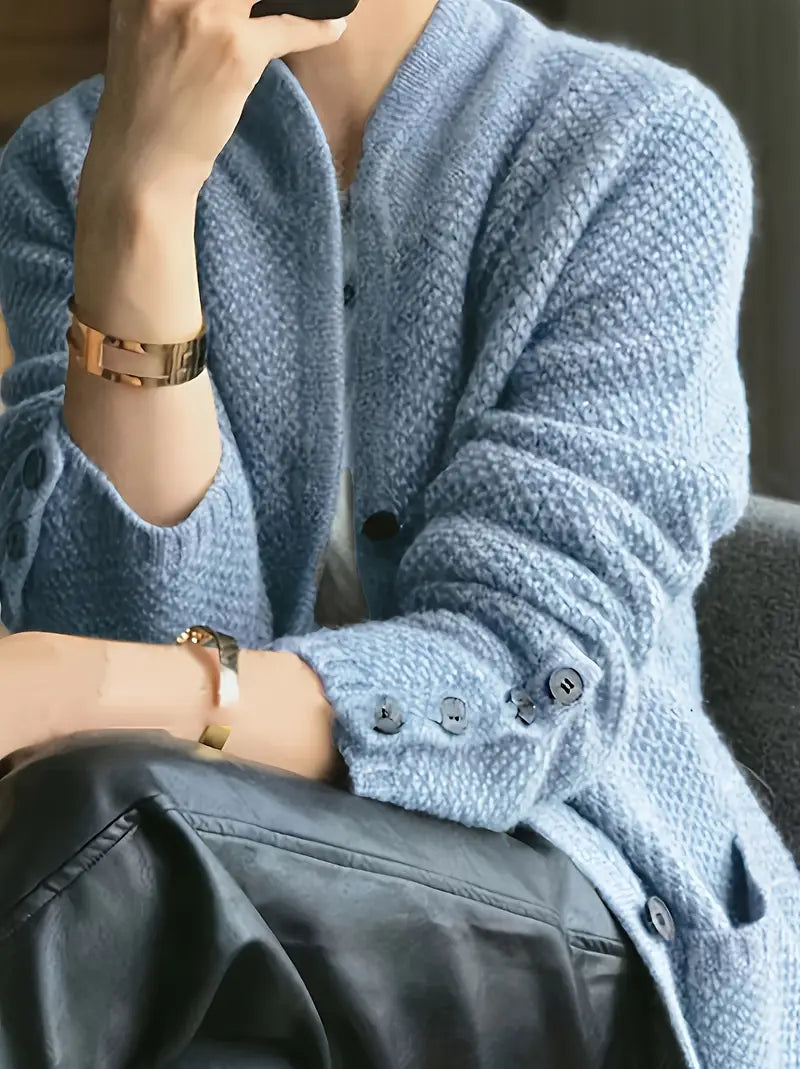 Franchesca | Cozy Knitted Sweater Jacket