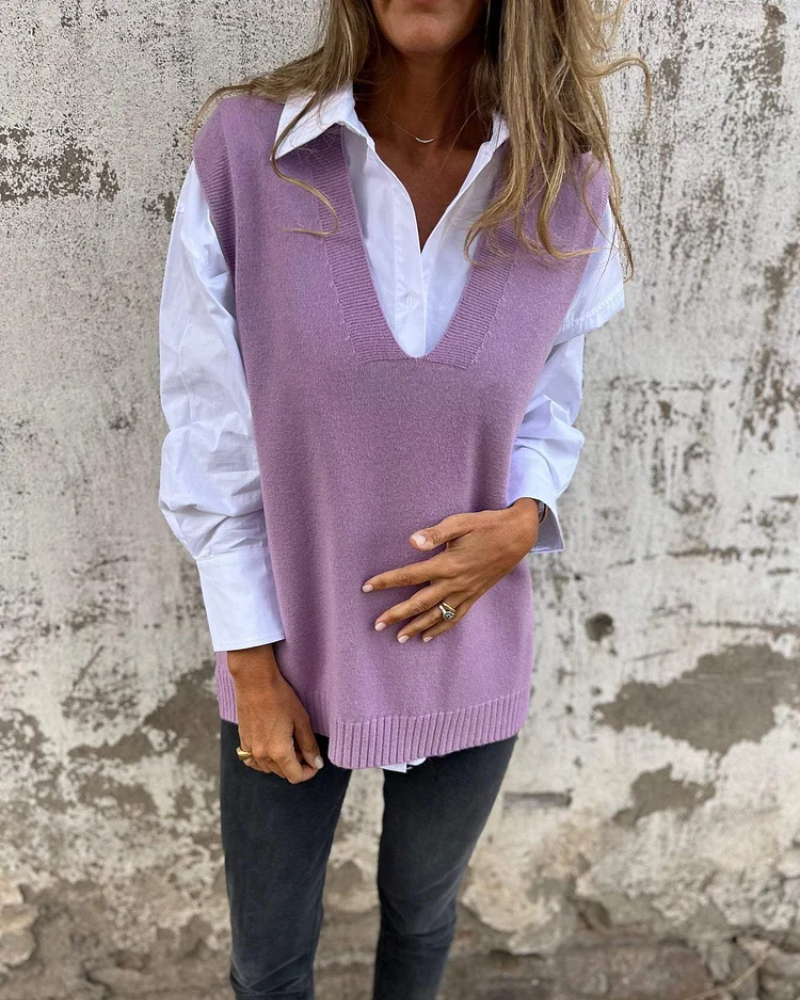 Veyonne | Knit Sweater Vest
