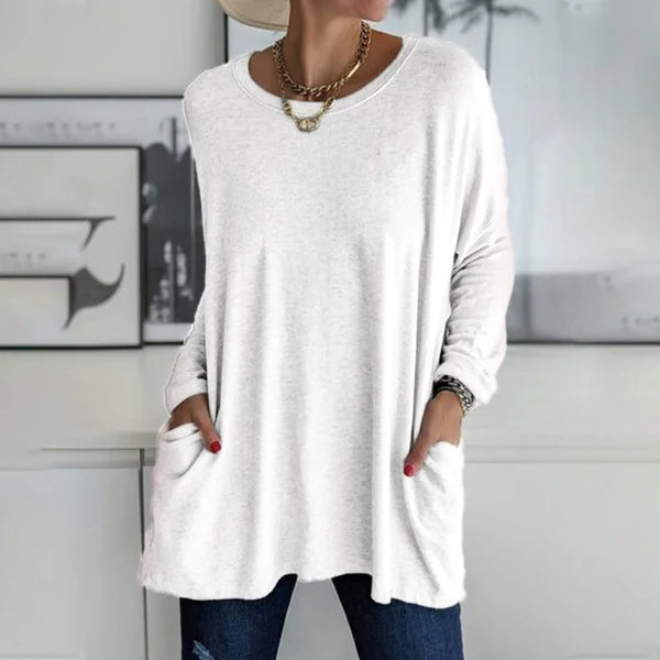Alessandra | Relaxed Long Sleeve Top