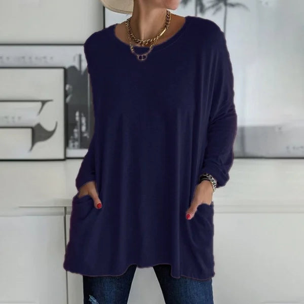 Alessandra | Relaxed Long Sleeve Top