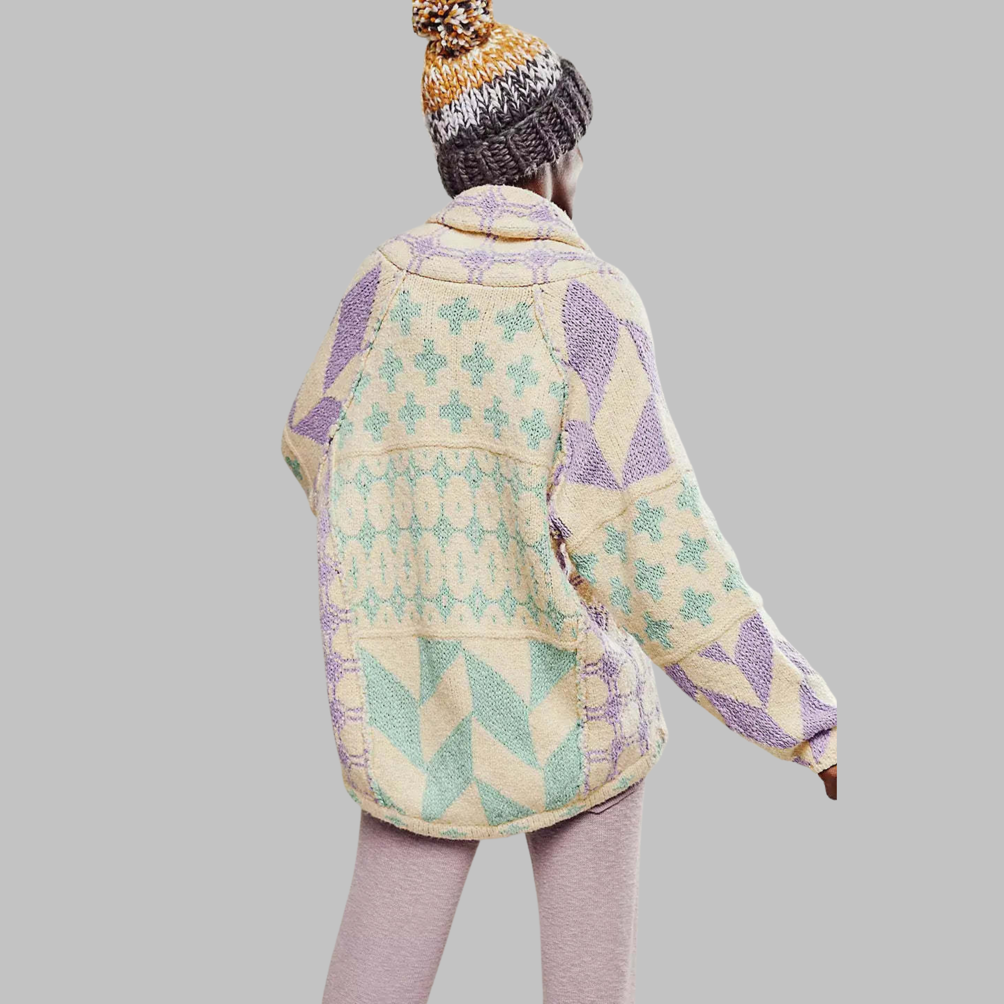 Seralyn | Classic Vintage Knit Cardigan