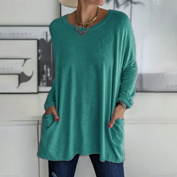 Alessandra | Relaxed Long Sleeve Top