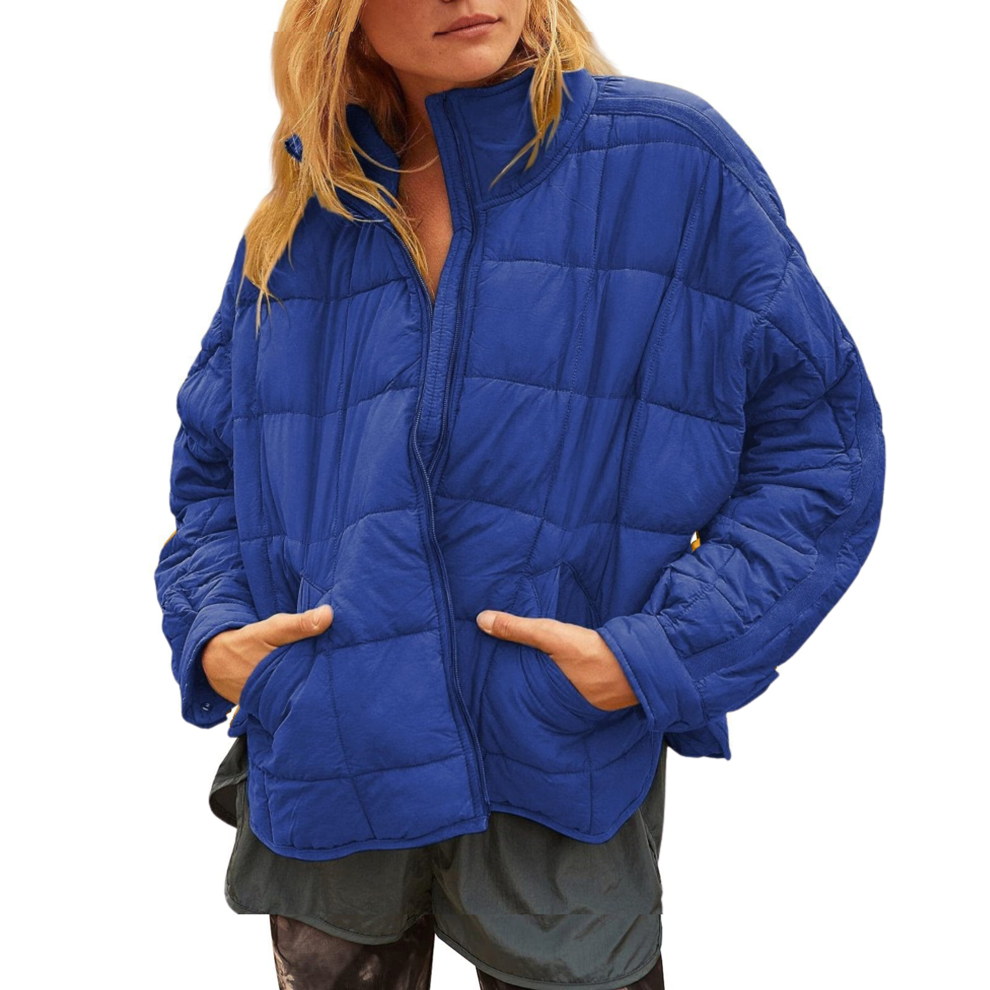 Zenna | Lightweight Compact Zip Puffer Jacket