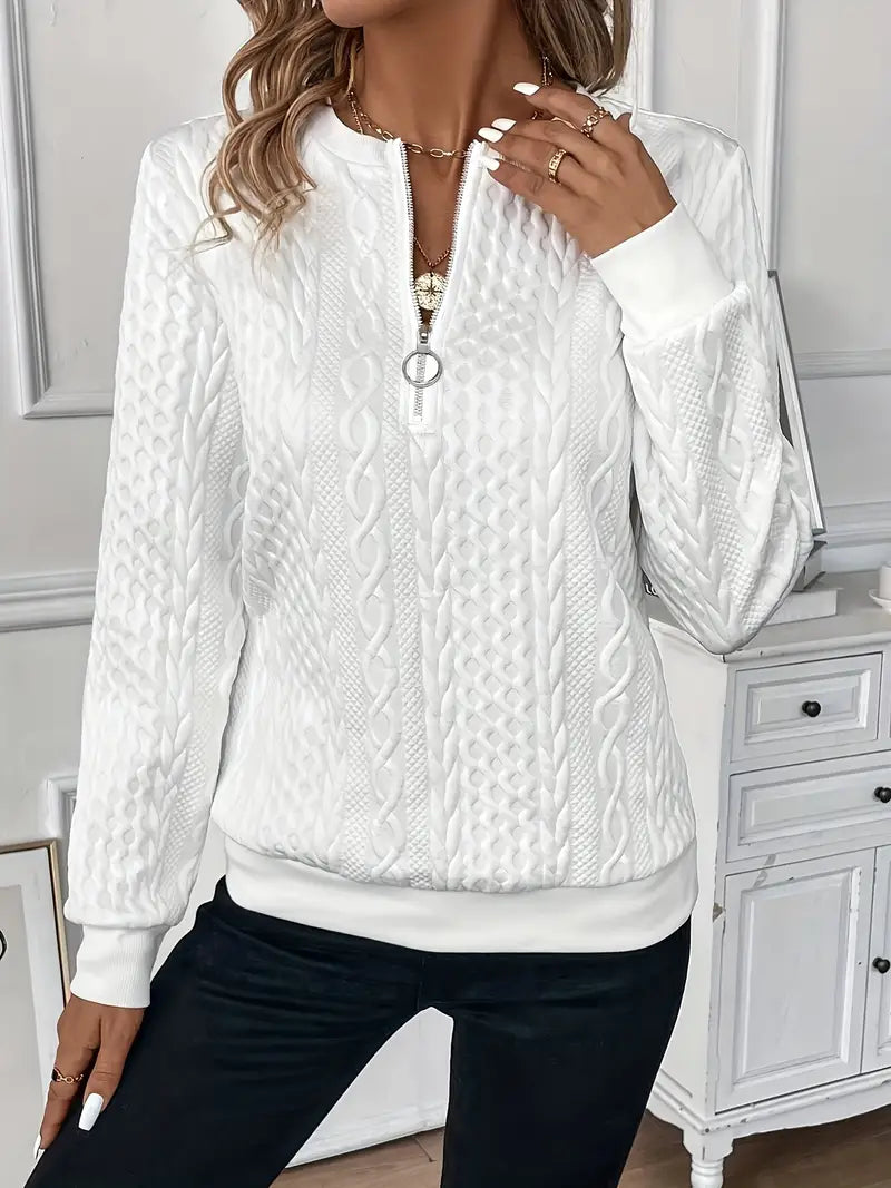 Ophelia | Sweater with Zipper