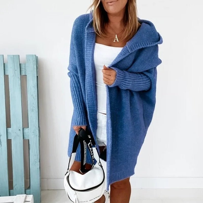 Gisella | Hooded Knit Cardigan
