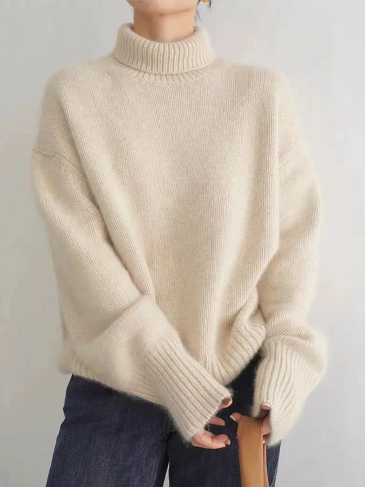Genevieve | Elegant Soft Turtleneck Sweater
