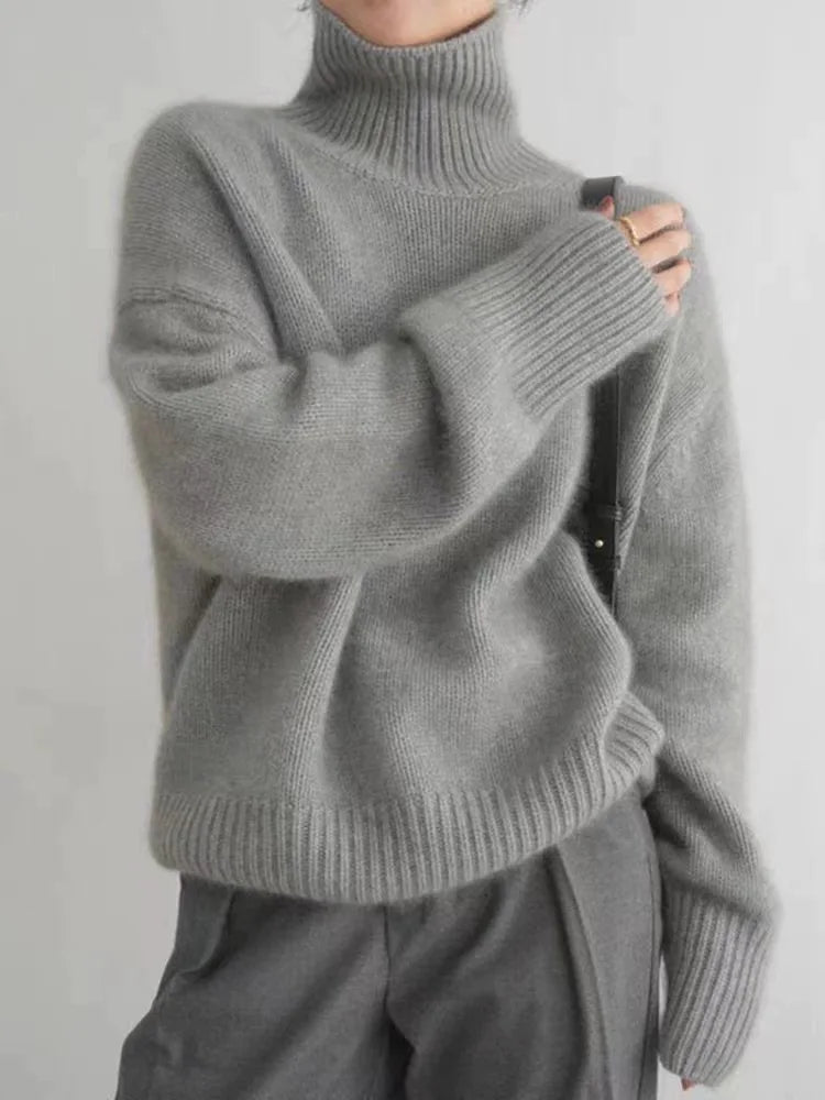 Genevieve | Elegant Soft Turtleneck Sweater