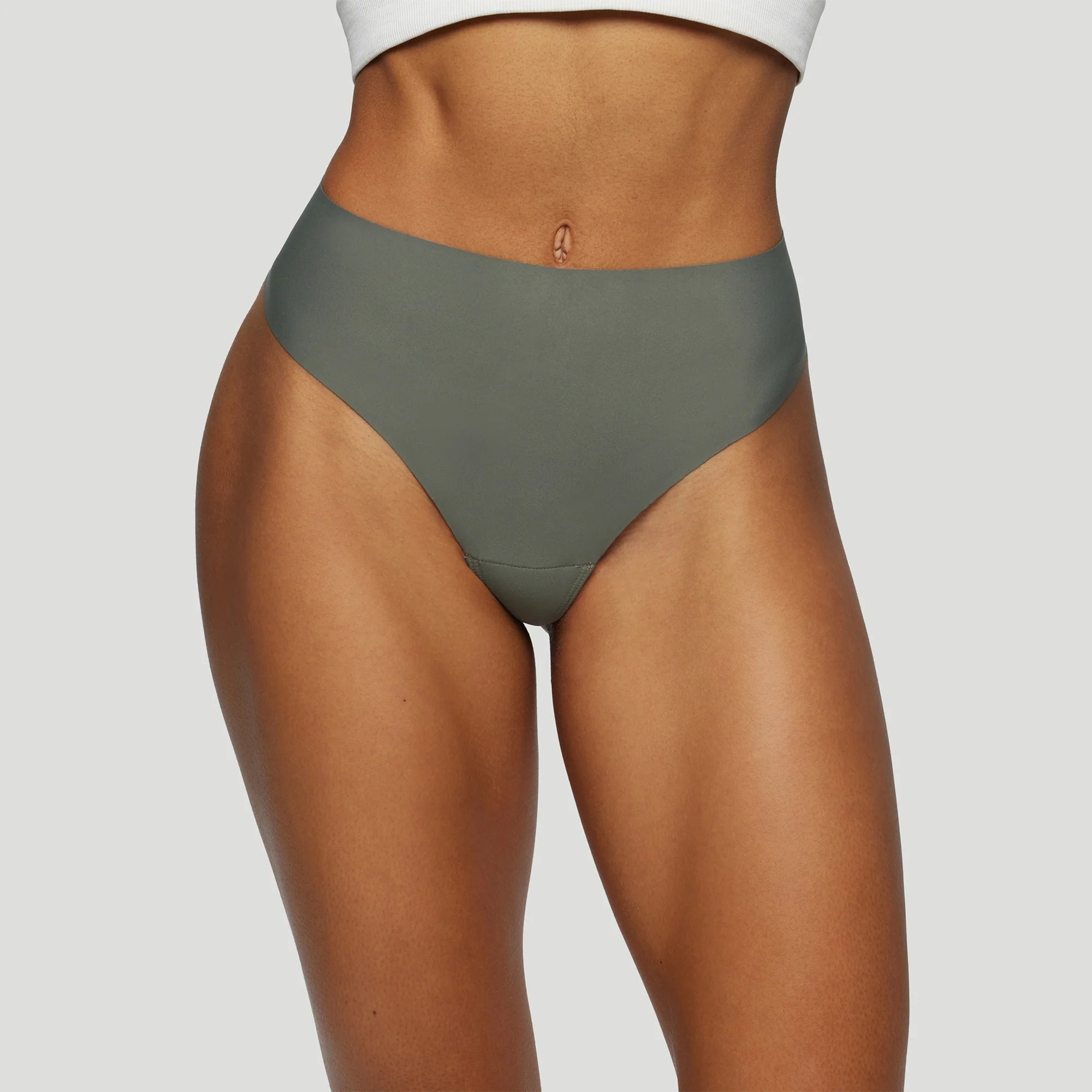 Invisible Seamless Thong Highrise