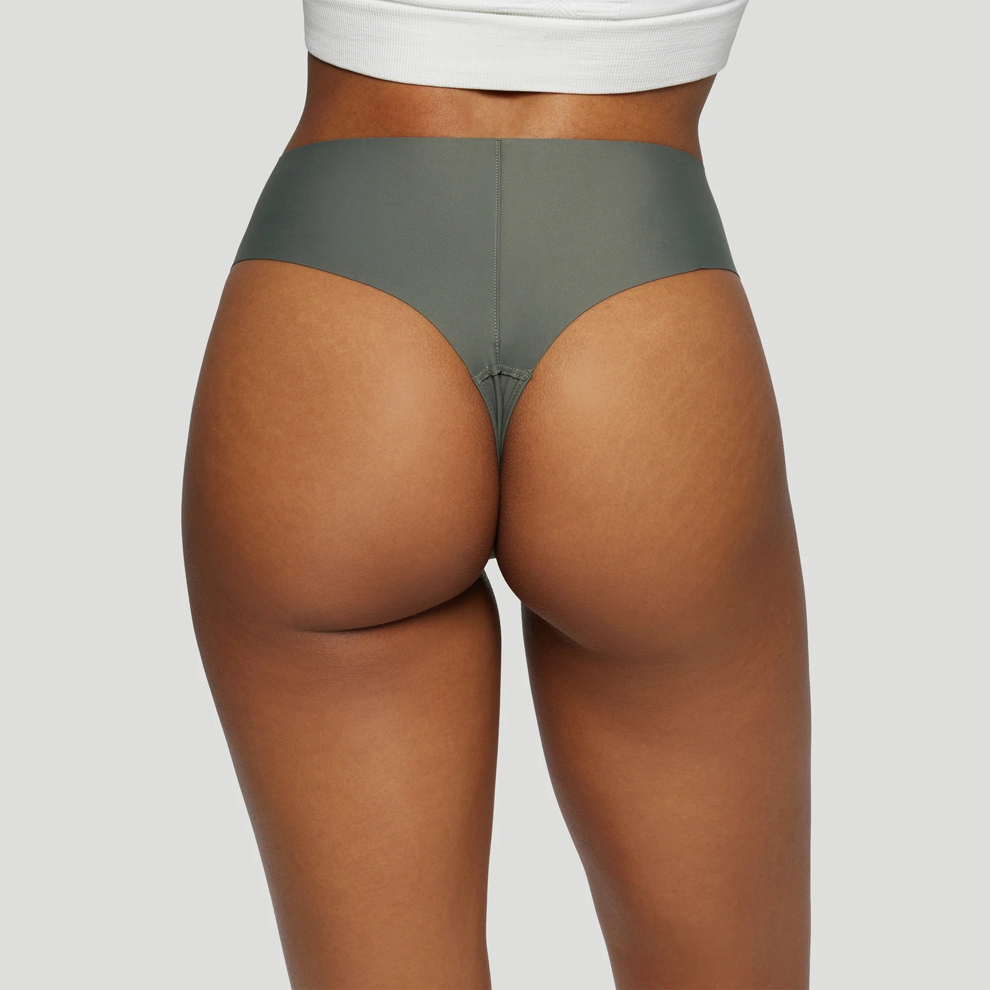 Invisible Seamless Thong Highrise