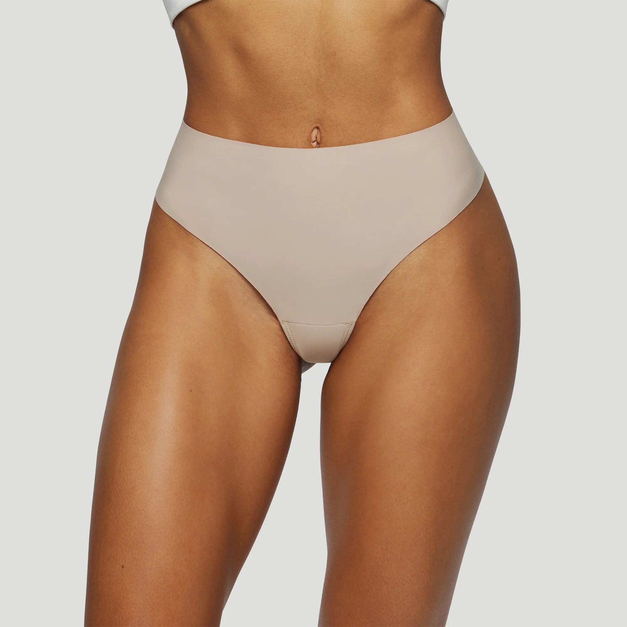 Invisible Seamless Thong Highrise