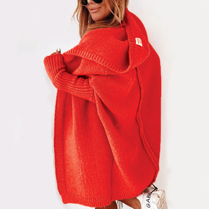 Gisella | Hooded Knit Cardigan