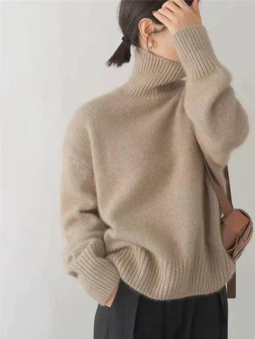 Genevieve | Elegant Soft Turtleneck Sweater