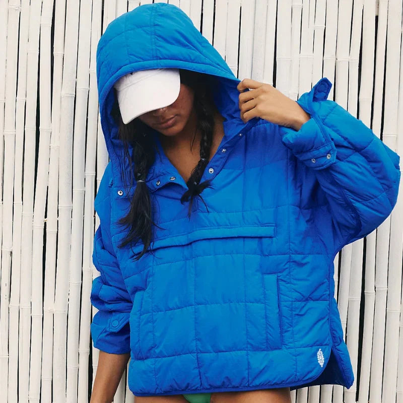 Claribel | Elegant Long Sleeve Puffer Jacket