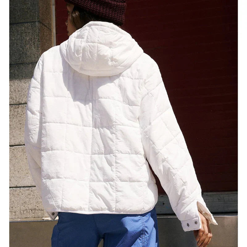 Claribel | Elegant Long Sleeve Puffer Jacket