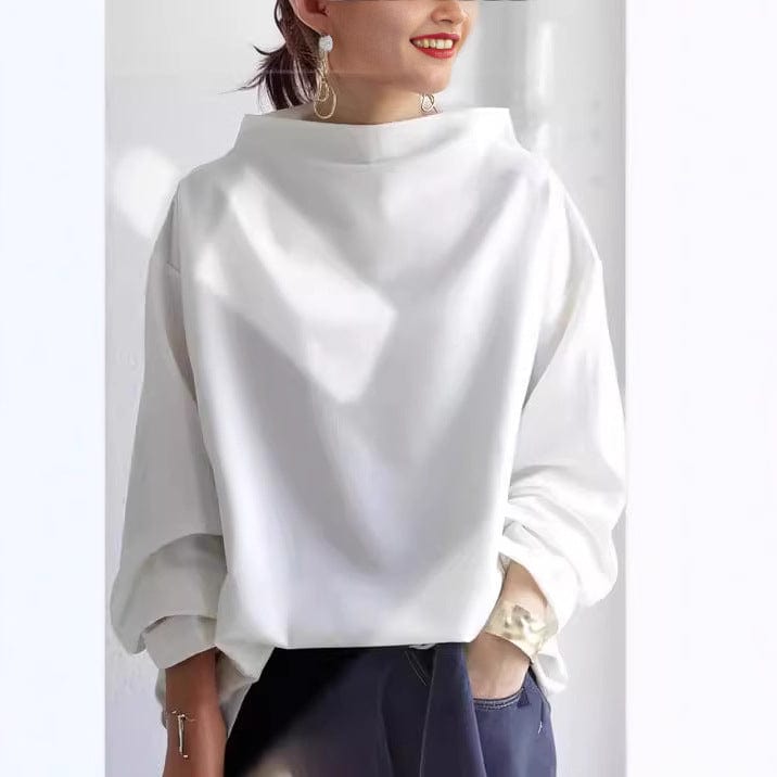 Mirabel | High-Neck Soft Knit Top