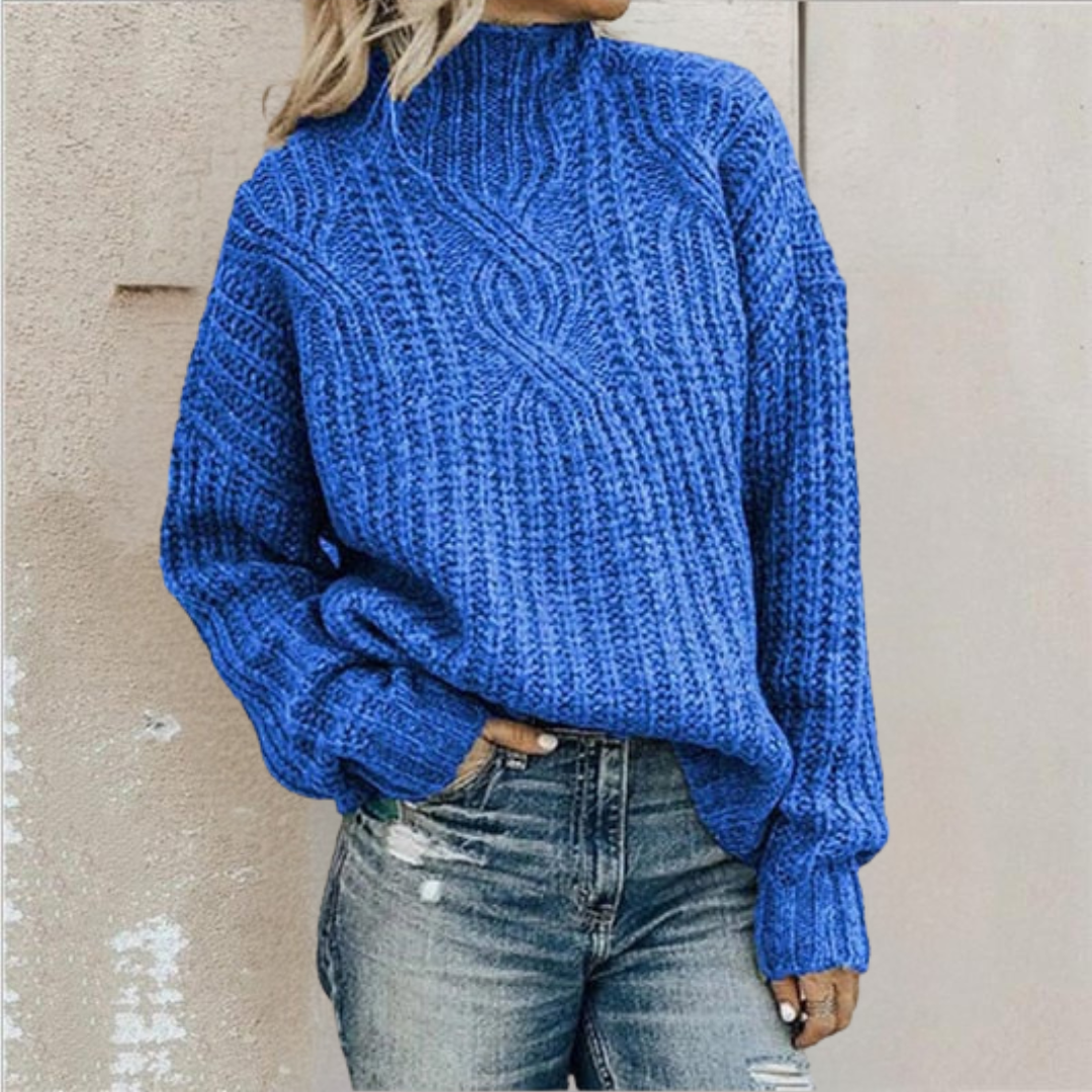 Francesca | Comfortable Cable Sweater