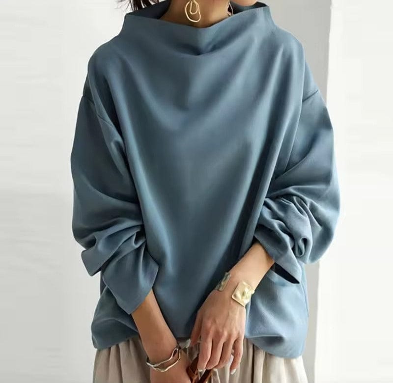 Mirabel | High-Neck Soft Knit Top