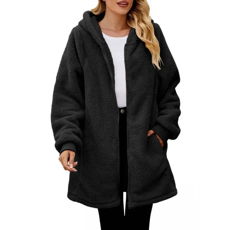 Amora | Cozy Hooded Jacket