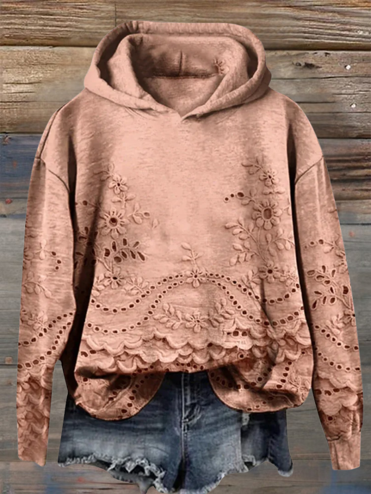 Rowena | Sweater with Lace Details
