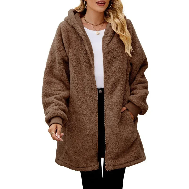 Amora | Cozy Hooded Jacket