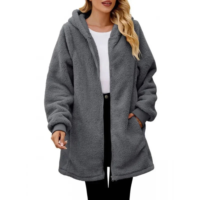 Amora | Cozy Hooded Jacket