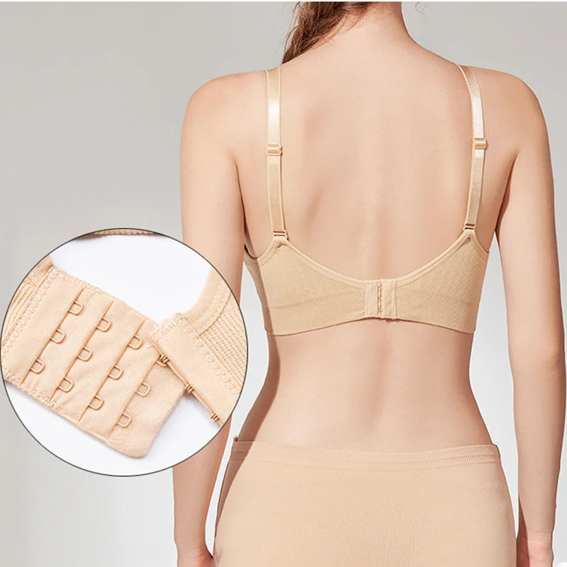 Front Buckle Nursing Bra