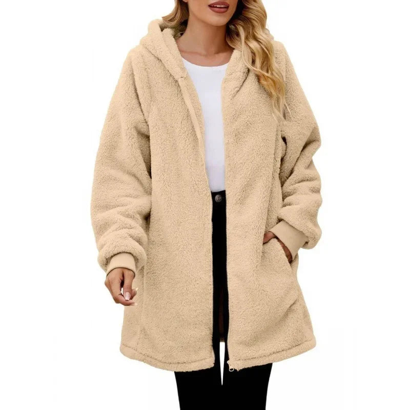 Amora | Cozy Hooded Jacket