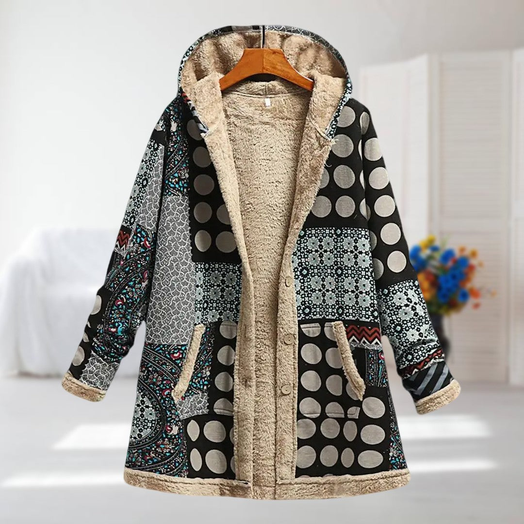 Loretta | Warm Coat with Fleece Lining