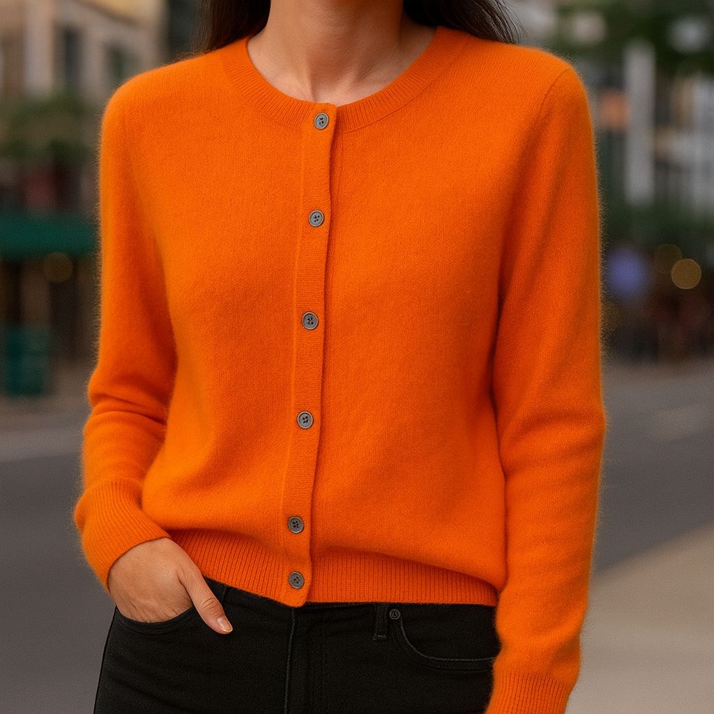 Marcelline | Classic Button-Up Cardigan