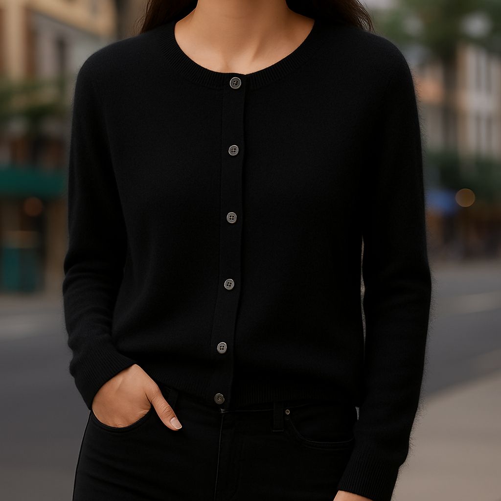 Marcelline | Classic Button-Up Cardigan
