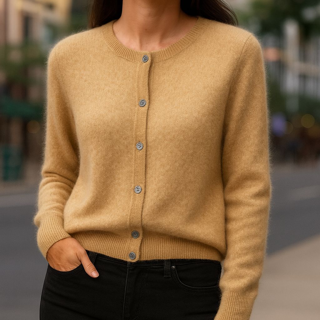 Marcelline | Classic Button-Up Cardigan