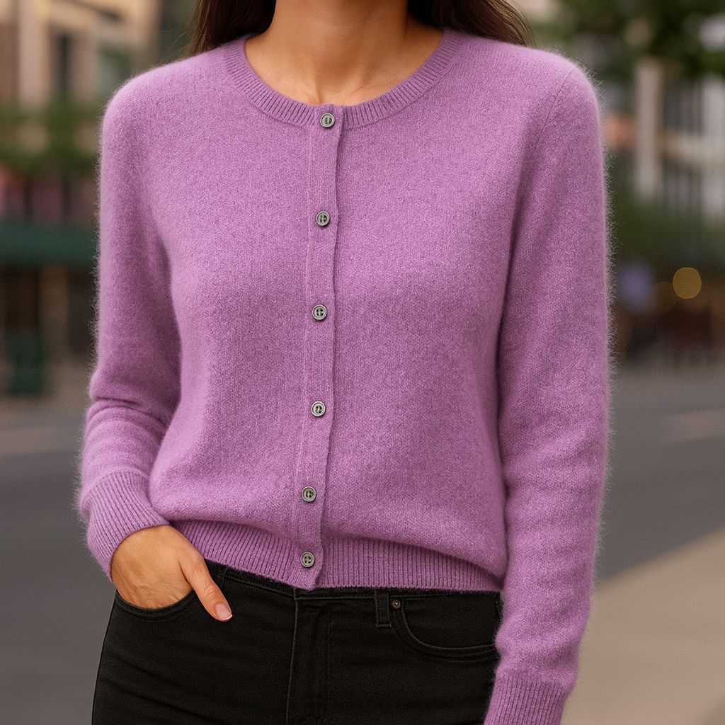 Marcelline | Classic Button-Up Cardigan