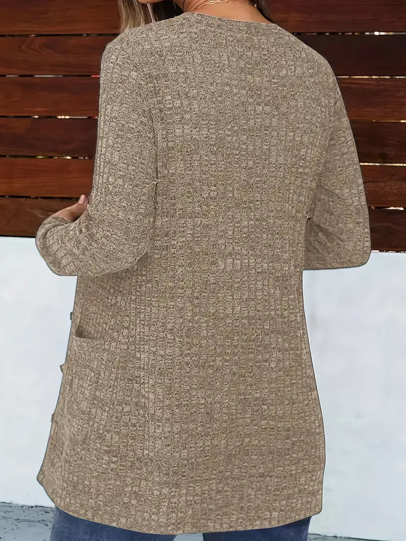 Fiorina | Buttoned Long Cardigan