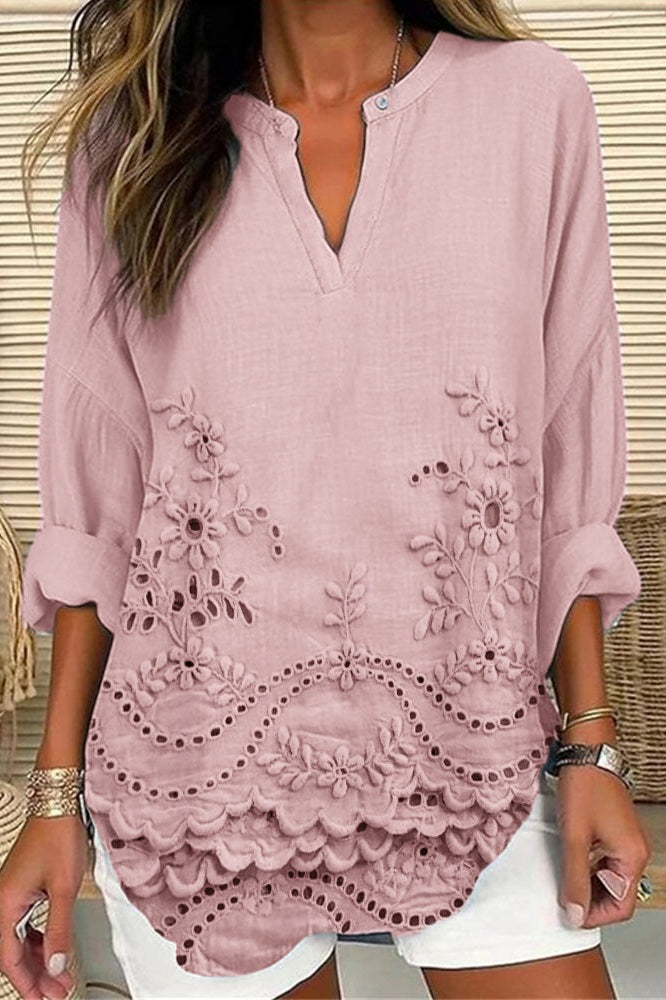 Avenelle | Coastal Bloom Blouse